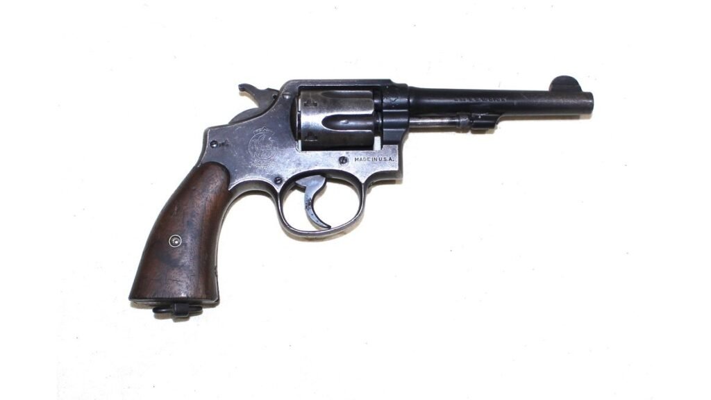 WW2 US Smith And Wesson Victory Revolver – Welded Action