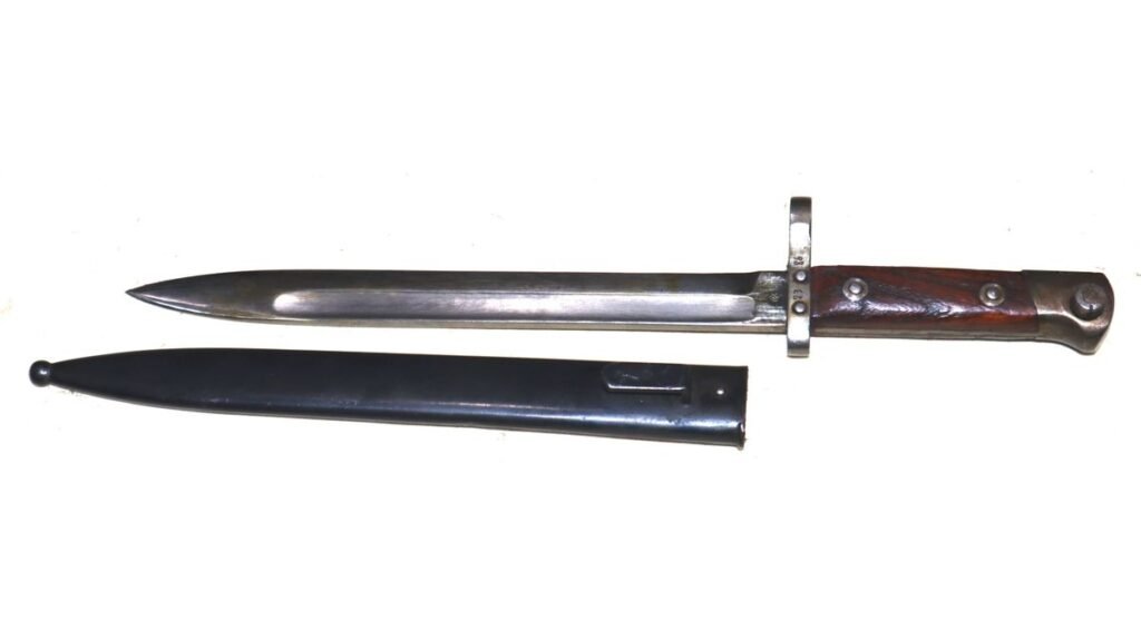 WW1 Austrian Steyr Bayonet And Scabbard – SN 2386