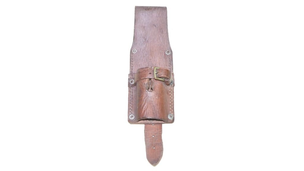 WW1 British 1915 Dated Pattern 1907 Leather Bayonet Frog