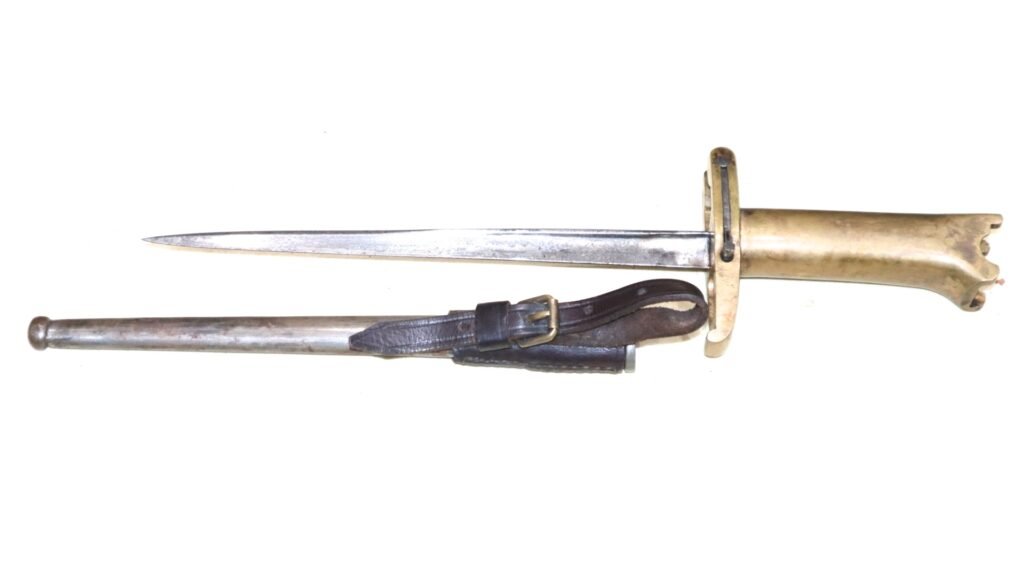 Webley Pritchard Bayonet With Scabbard