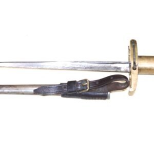 Webley Pritchard Bayonet With Scabbard