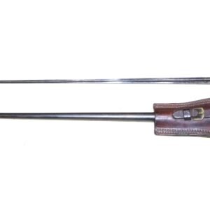 WW1 French Lebel Cruciform Bayonet With Scabbard And Frog – SN 975