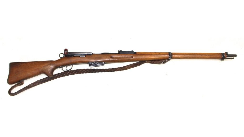 Section 1 – Rare Immaculate Schmidt Rubin M1889 .22LR Training Rifle – S/N047