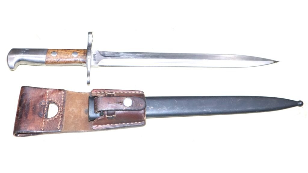 Superb Condition K11/31 Schmidt Rubin Bayonet And Scabbard – SN 839