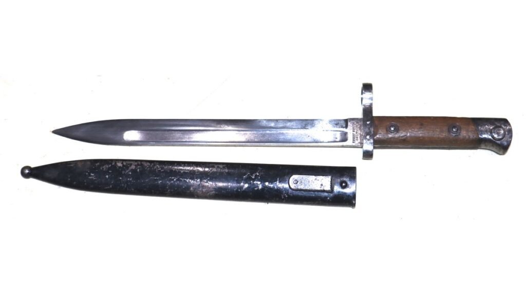 WW1 Austrian 1917 Dated Steyr M95 Bayonet And Scabbard