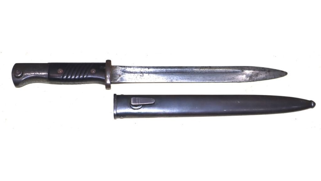 WW2 German 1942 Dated K98 Bayonet And Scabbard – Reserved