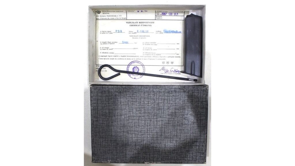 Feg Hi-Power Pistol Box & Contents