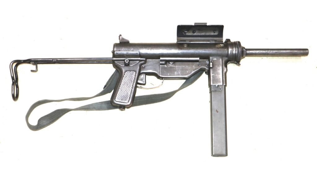 OLD SPEC WW2 US M3 Grease Gun – UK DEAC – SN 366