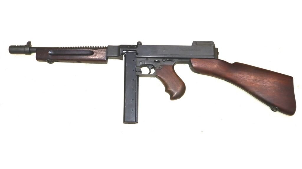 Superb Condition OLD SPEC Thompson M1928A1 Submachine Gun – UK DEAC – SN 568