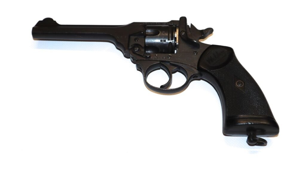 Section 5/7.3 – Immaculate WW2 British Webley MK4 War Finish – SOLD