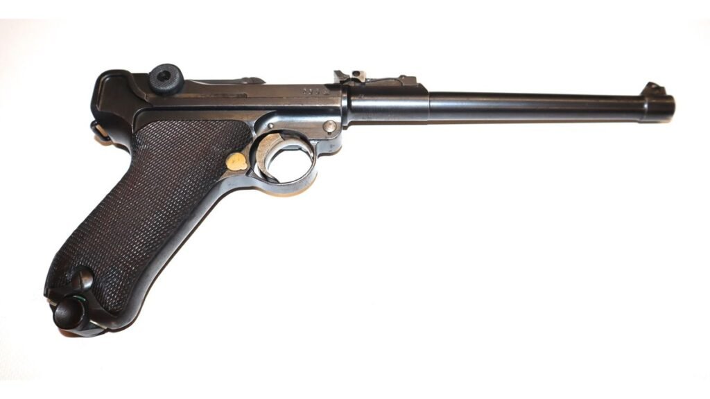 Section 5/7.3 – Incredible Condition WW1 German DWM Produced Artillery Luger With Engraved Toggle – SOLD