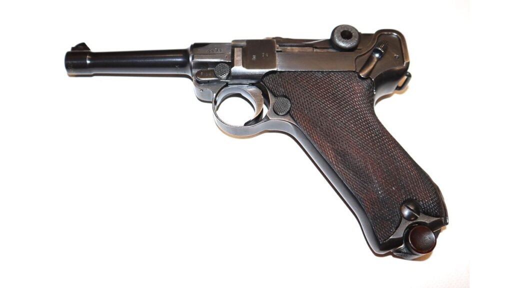 Section 5/7.3 – Near Mint WW1 German 1917 Dated Erfurt Production Luger – SOLD
