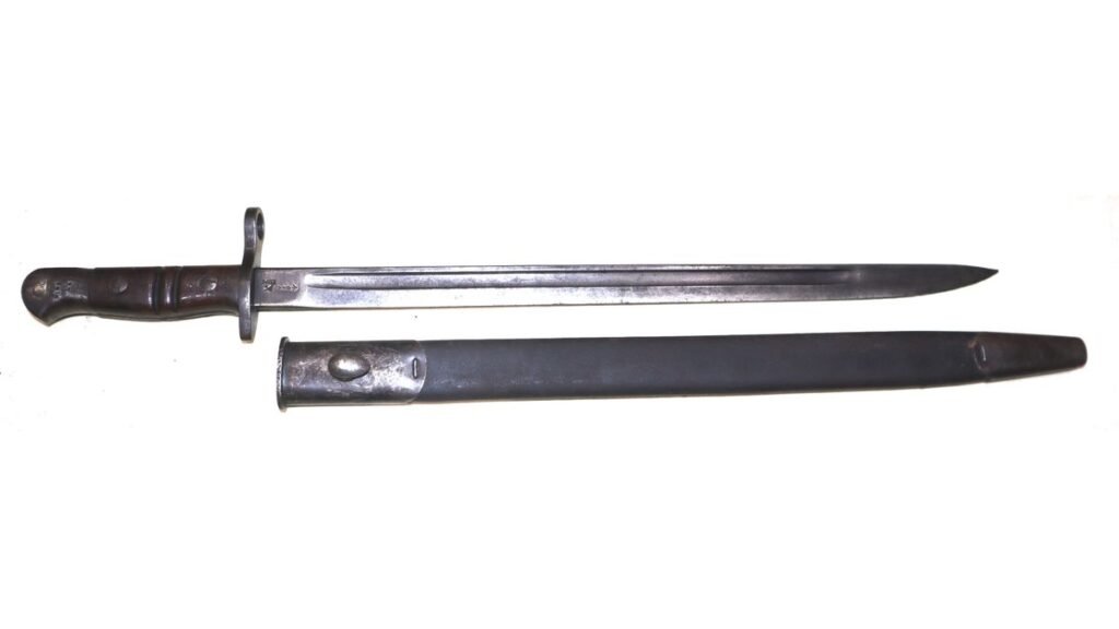 WW1 British P14 Bayonet With Scabbard