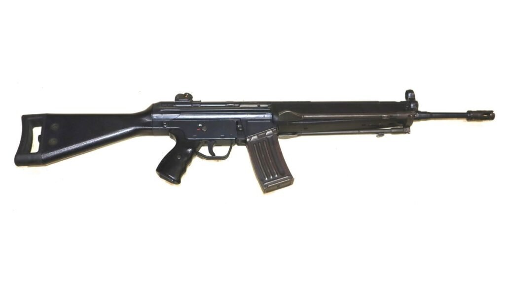 Superb Condition Enfield Production HK93 With Integral Bipod