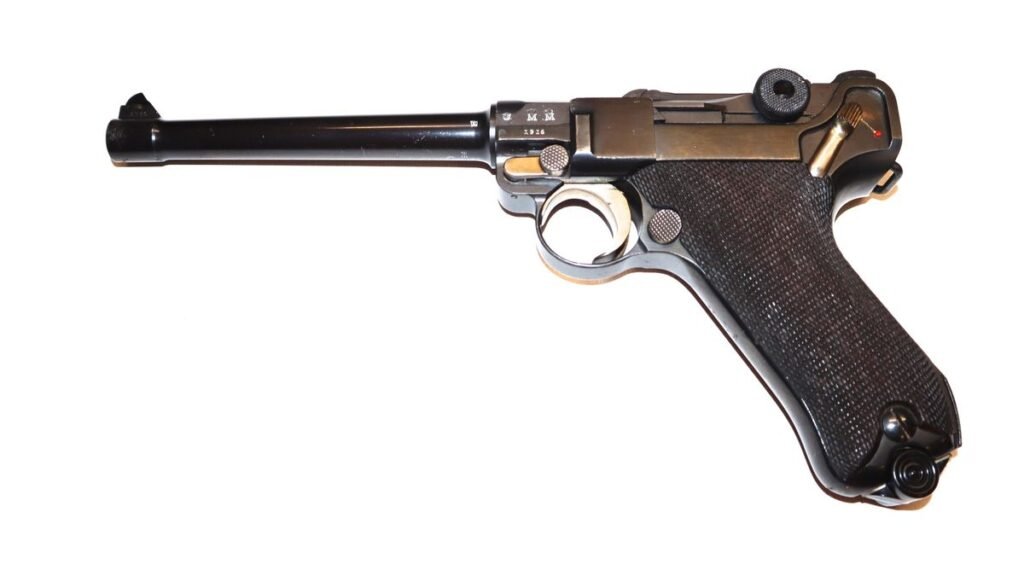 Section 5/7.3 – MINT Condition WW1 German 1916 Dated DWM Naval Luger – SOLD