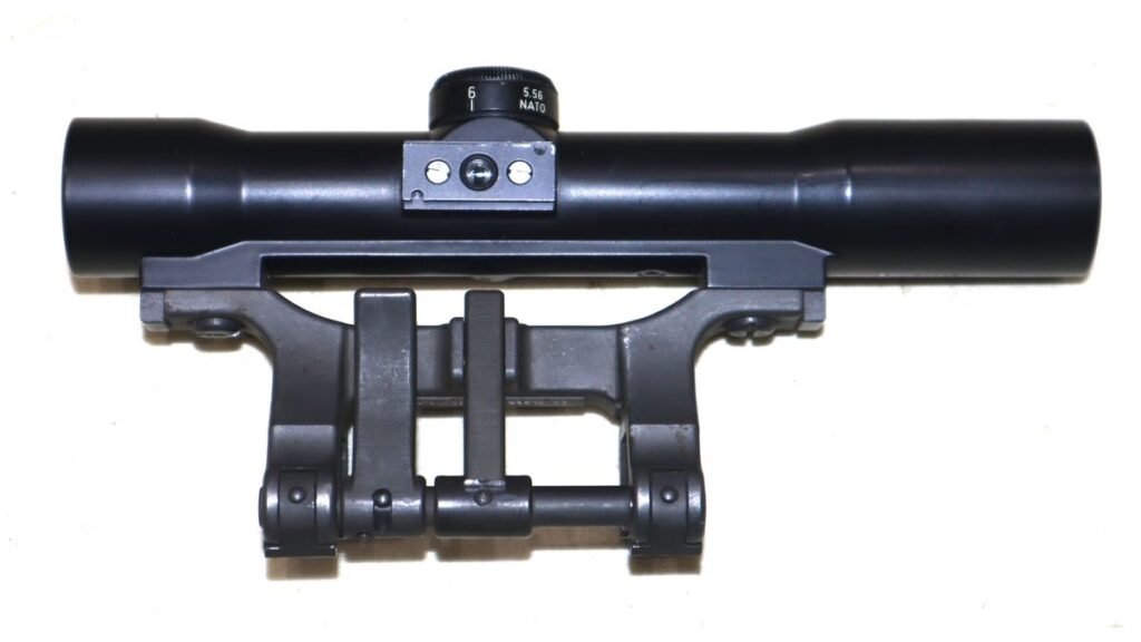 As New Hensoldt-Wetzlar Z24 Sniper Scope And Original Mounting Bracket In Case