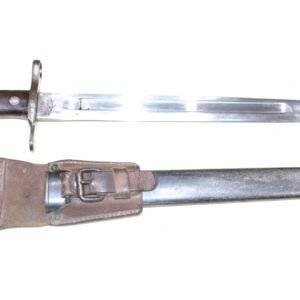 Swiss M1889 Bayonet In Scabbard And Frog – SN 823
