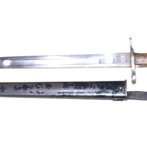 Swiss M1889 Schmidt Rubin Bayonet With Scabbard – SN 052