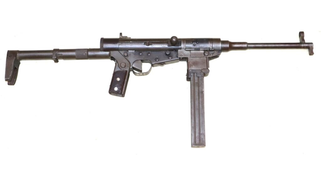 French Para Trooper Hotchkiss Universal Sub Machine Gun – SN 203