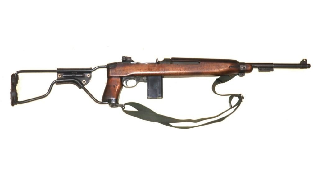 WW2 US M1A1 Paratrooper Carbine – SN 608