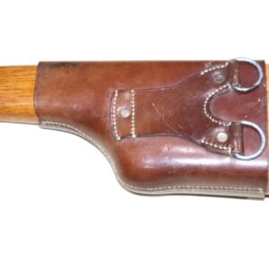 Mauser C96 Stock And Holster With Leathers