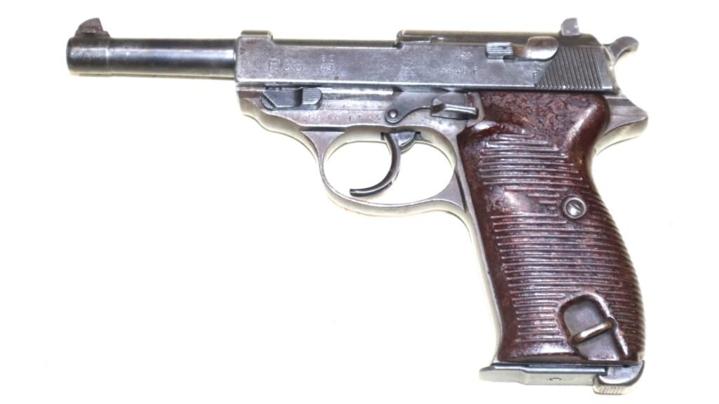 Superb Condition WW2 German 1943 Dated Walther Production P38 – SN 840 – UK DEAC