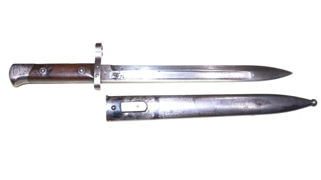 Pre-WW1 Austrian Mannlicher M1888/90 Bayonet – SN 255