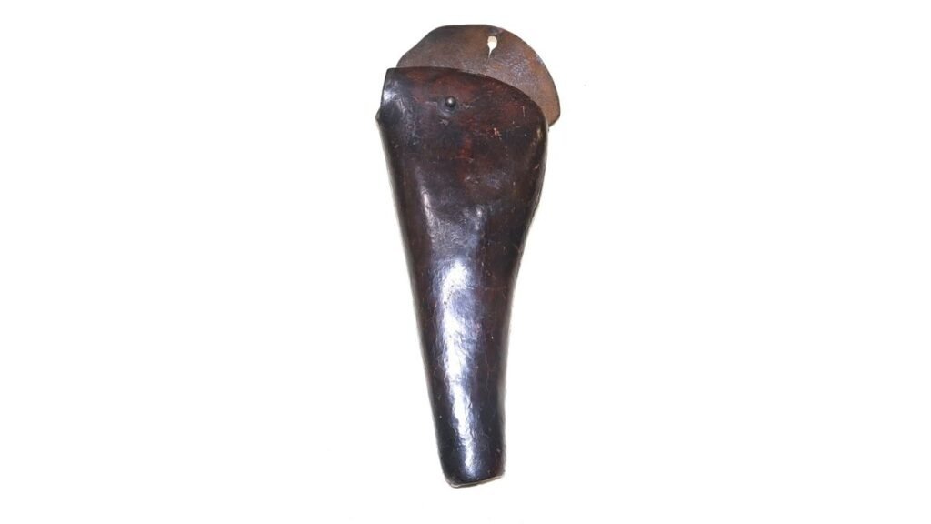 Incredibly Rare Original CSA Marked Confederate Leather Lemat Holster