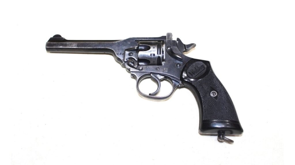 WW2 Period British Webley Mk4 .38 Revolver