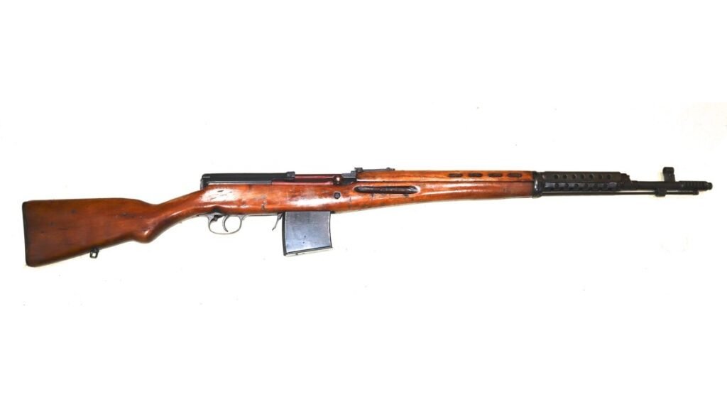 German Captured WW2 Soviet 1941 Dated SVT-40 Semi-Automatic Rifle