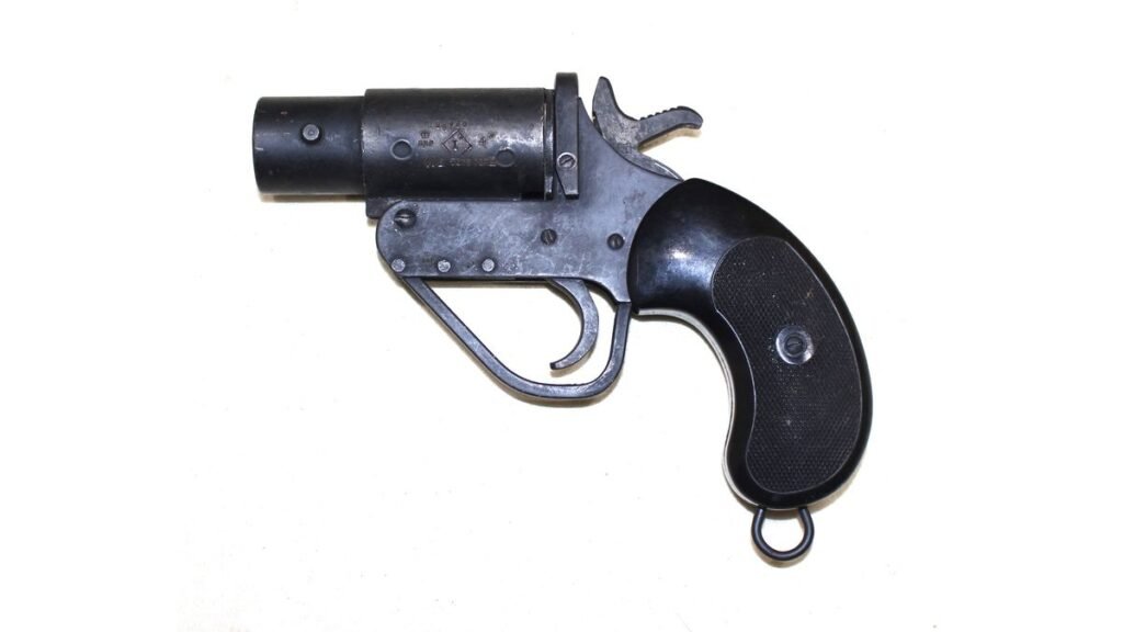 WW2 British Mollins No5 Flare Pistol