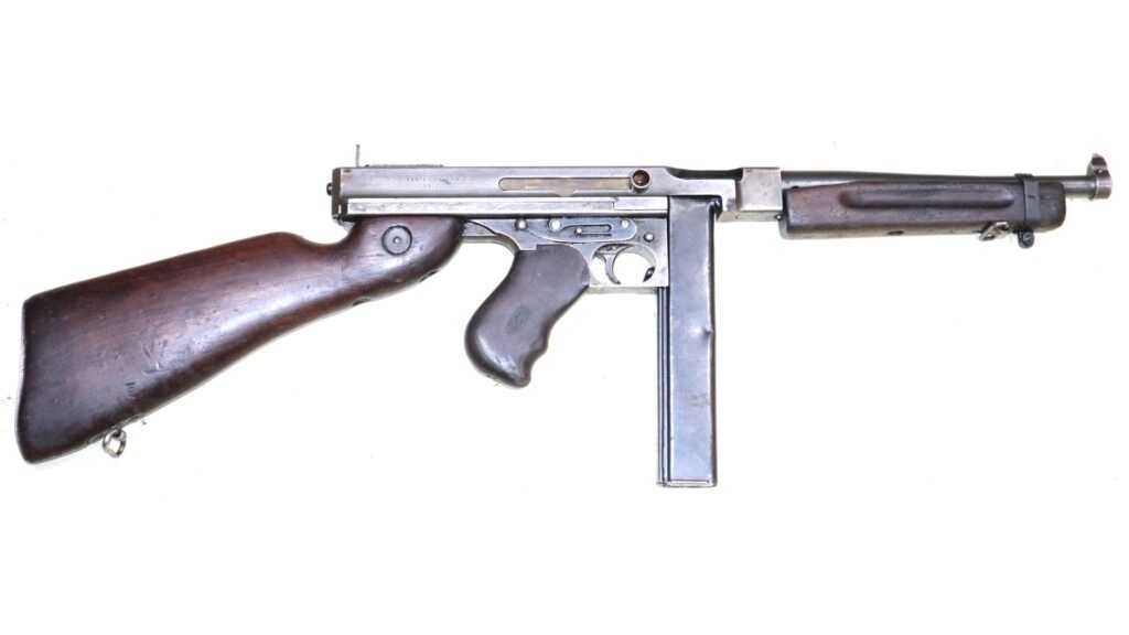 WW2 US M1 Thompson Submachine Gun – SN 381